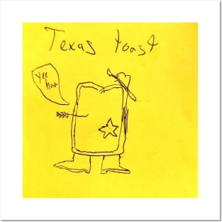 Texas Toast Posters and Art